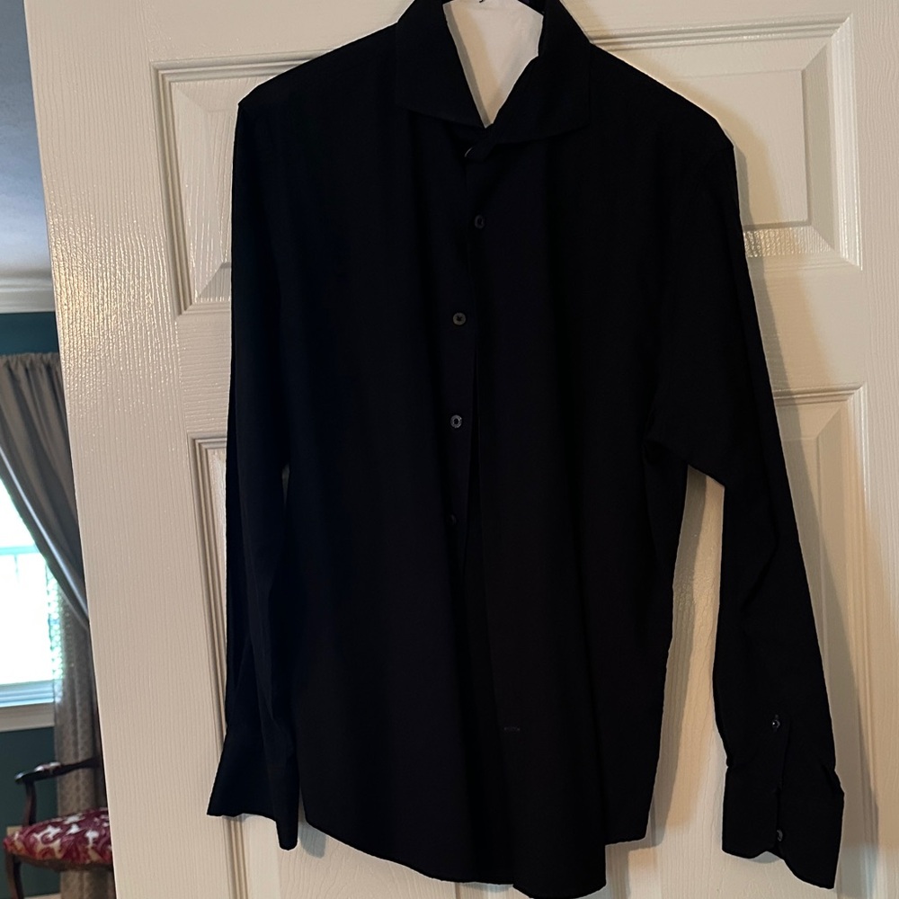 Robert Graham Classic Black Dress Shirt